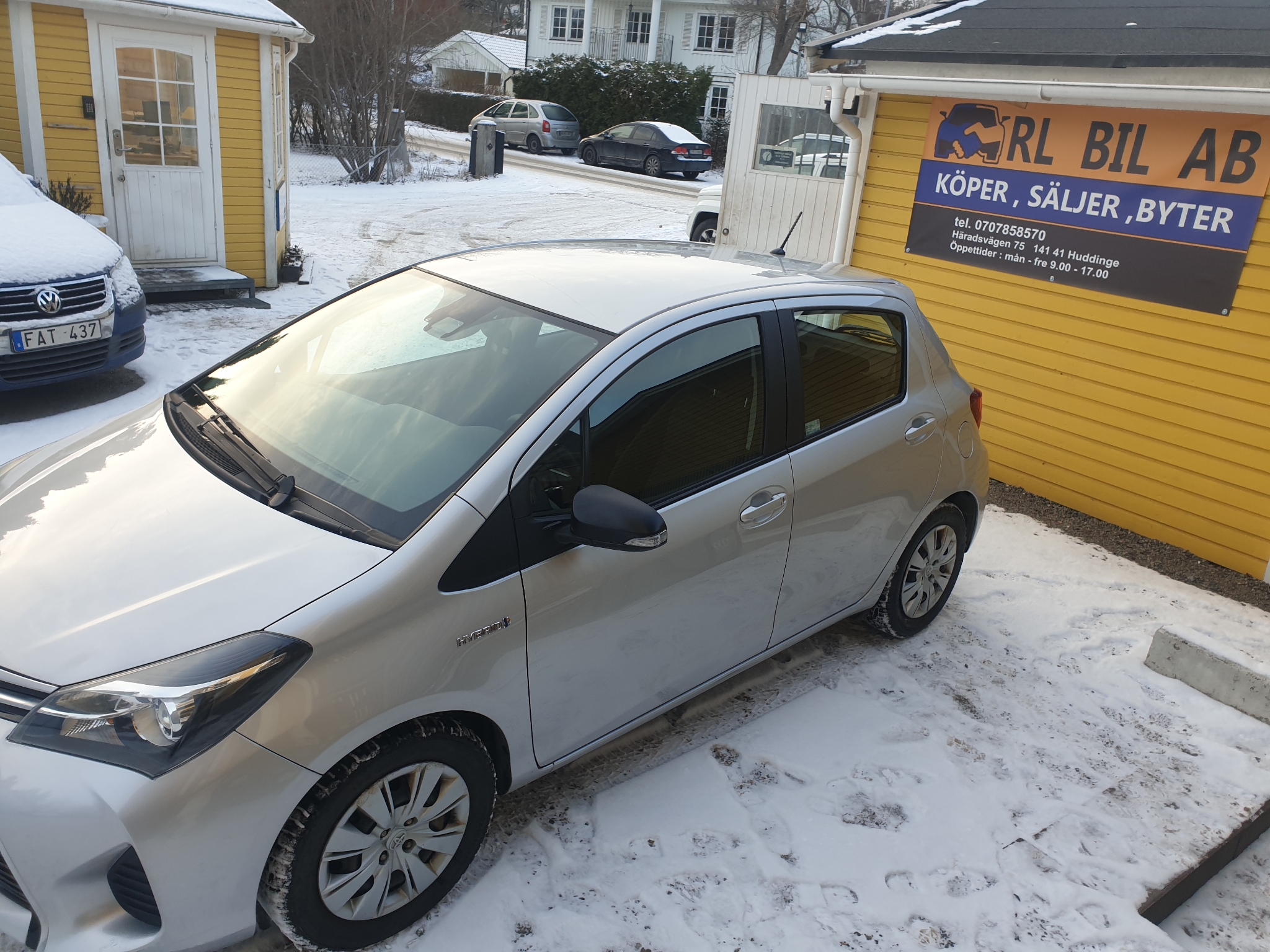 Toyota Yaris Hybrid e-CVT Euro 6 101hk 2016, bild 5/43
