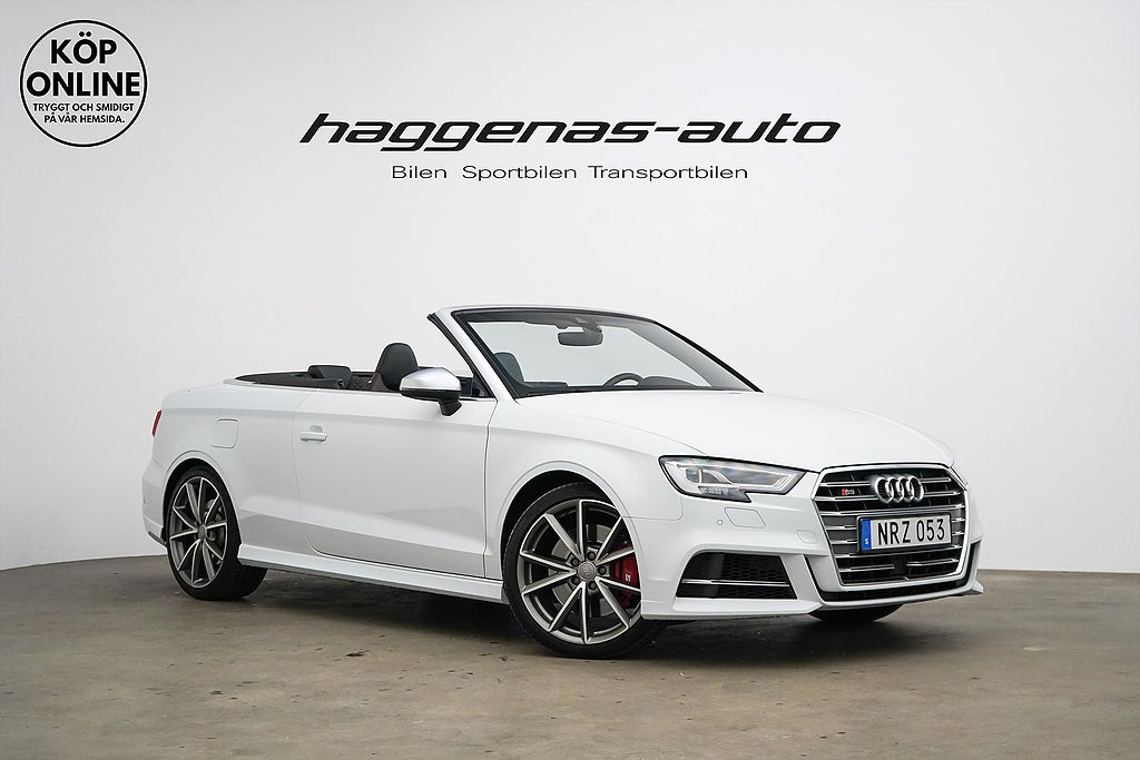 Audi S3 Cabriolet TFSI / 310hk / B&O / Matrix / Cockpit