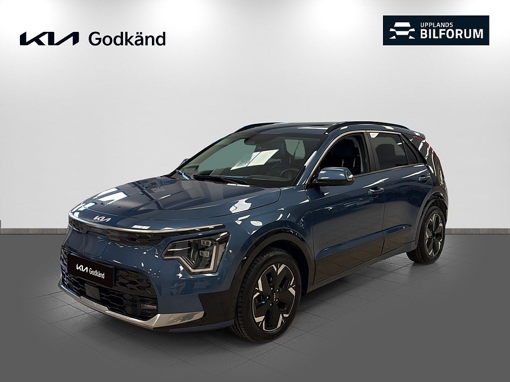 Kia Niro EV Advance Plus Svart C Stolpe Drag