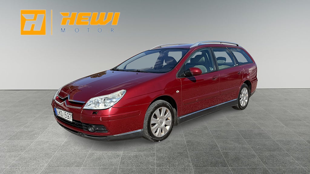 Citroën C5 C5 Wagon 2.2 HDi Automatisk Skinn Elstolar Drag