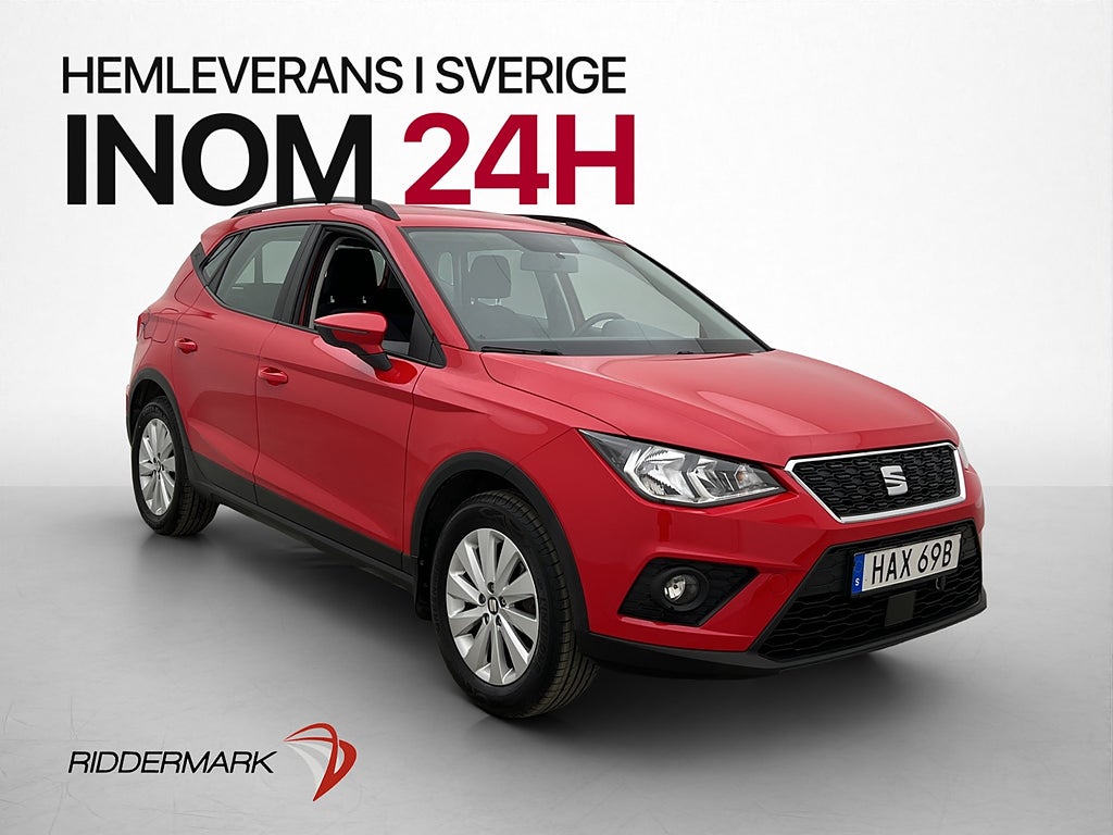 Seat Arona 1.0 TSI 95hk Style Motor & Kupévärmare Bluetooth