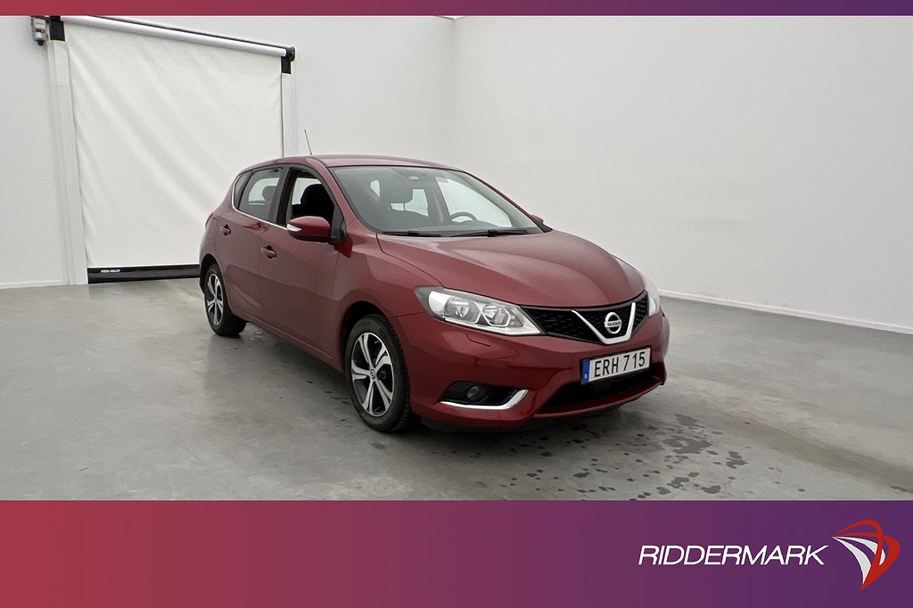 Nissan Pulsar 1.2 DIG-T 115hk Acenta Dragkrok Farthållare