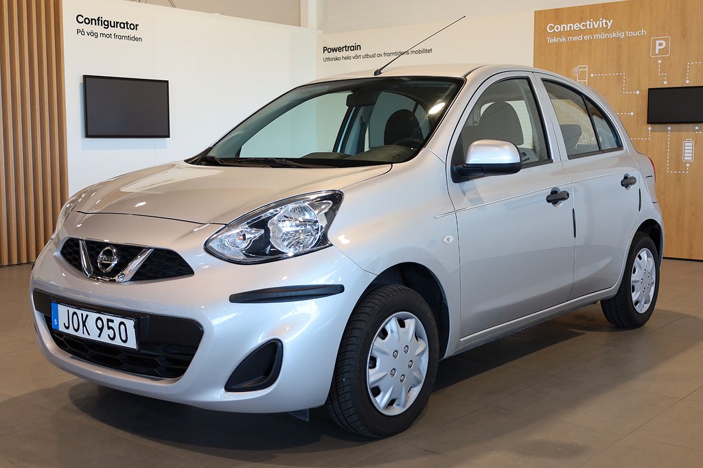 Nissan Micra 1.2 Aut Limited Edition OBS 4100 Mil Blåtand 2014