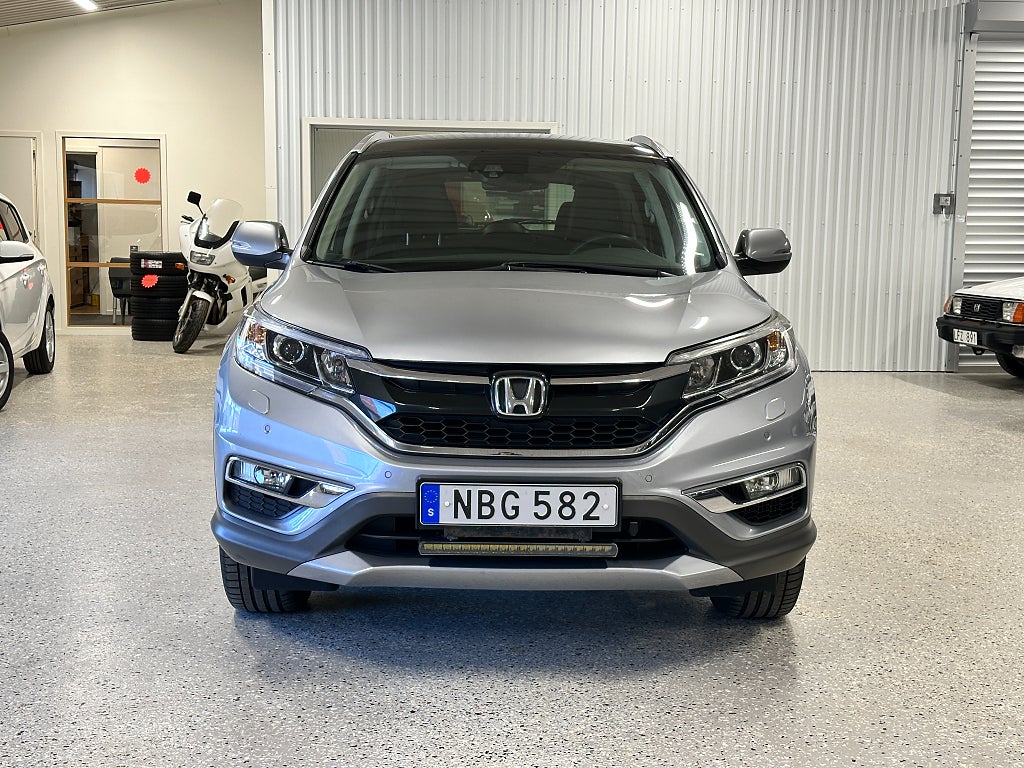 Honda CR-V 1.6 i-DTEC 4WD Executive Euro 6 Dragkrok GPS Fullservad