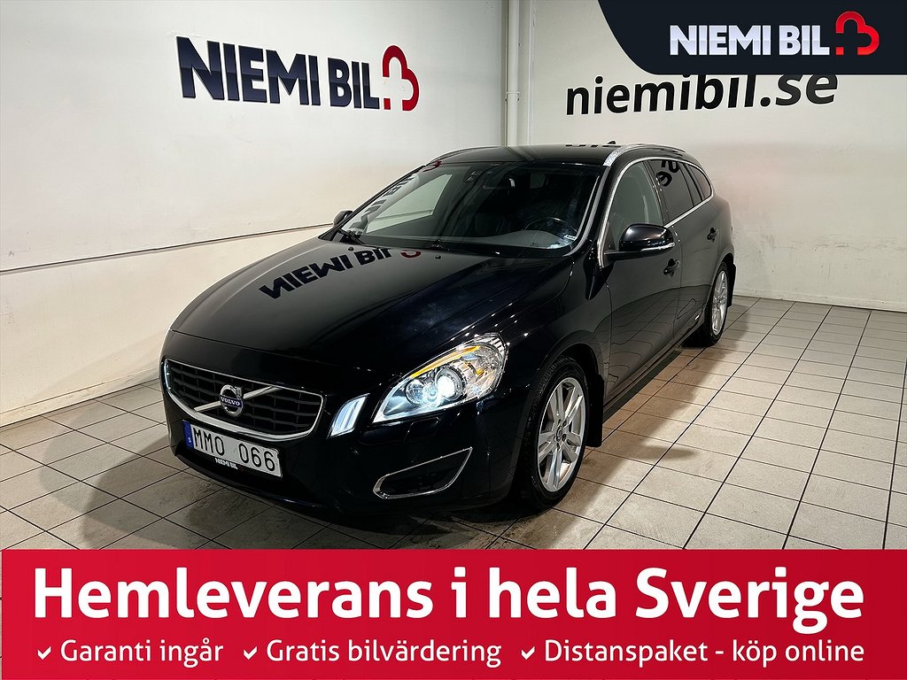 Volvo V60 D3 Summum Drag Psens Skinn Pvärm Elstolar S/V-hjul