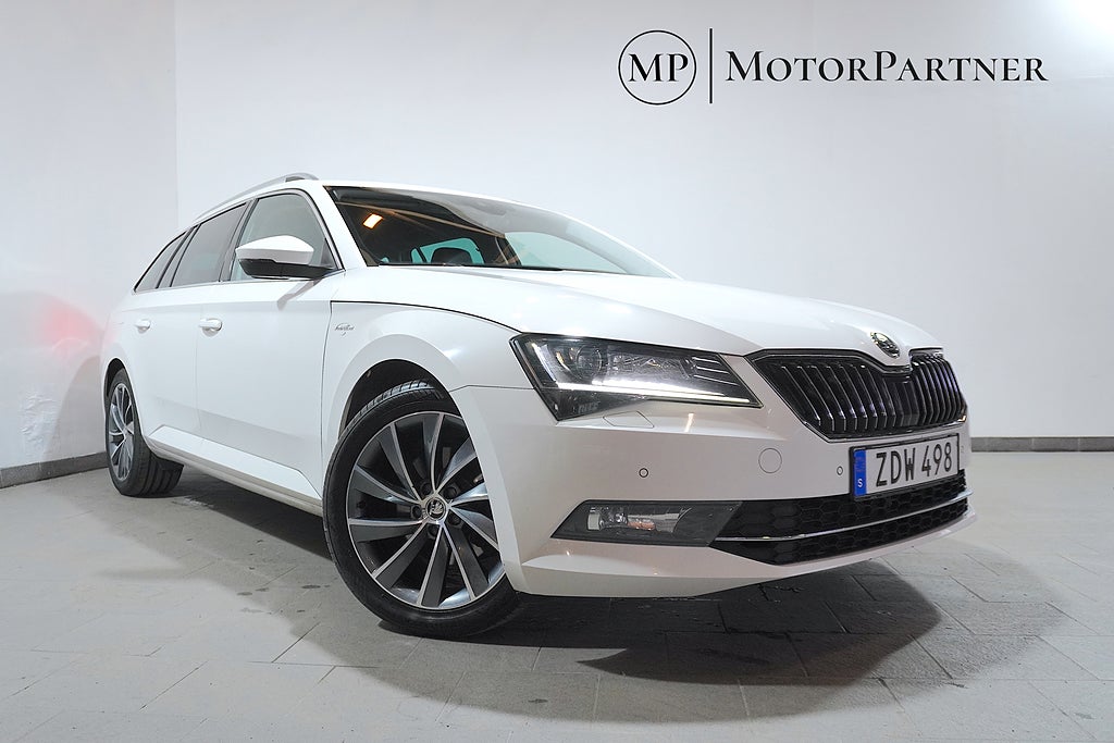 Skoda Superb Kombi 2.0 TDI 4x4 L&K Drag Värmare Kamera 190hk 3,95%