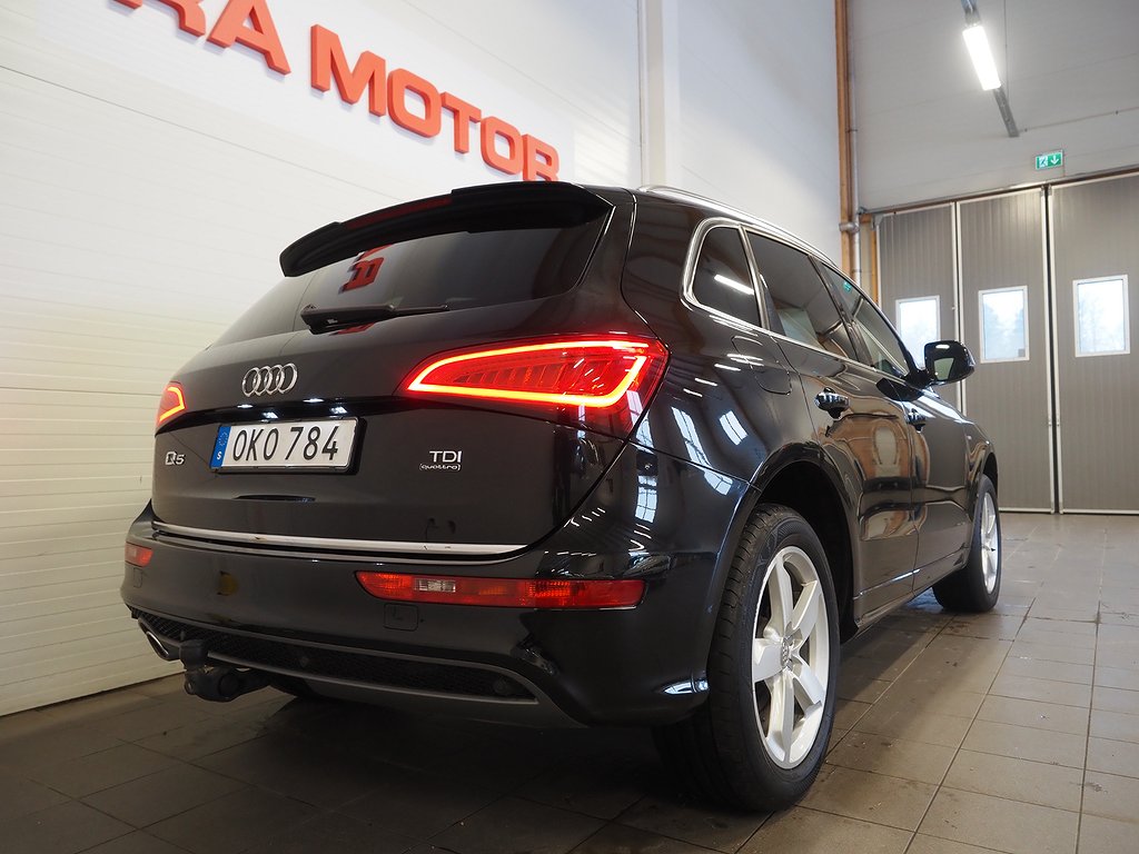 Audi Q5 2.0 TDI 190hk Quattro S Tronic S-Line Drag D-Värm 2017