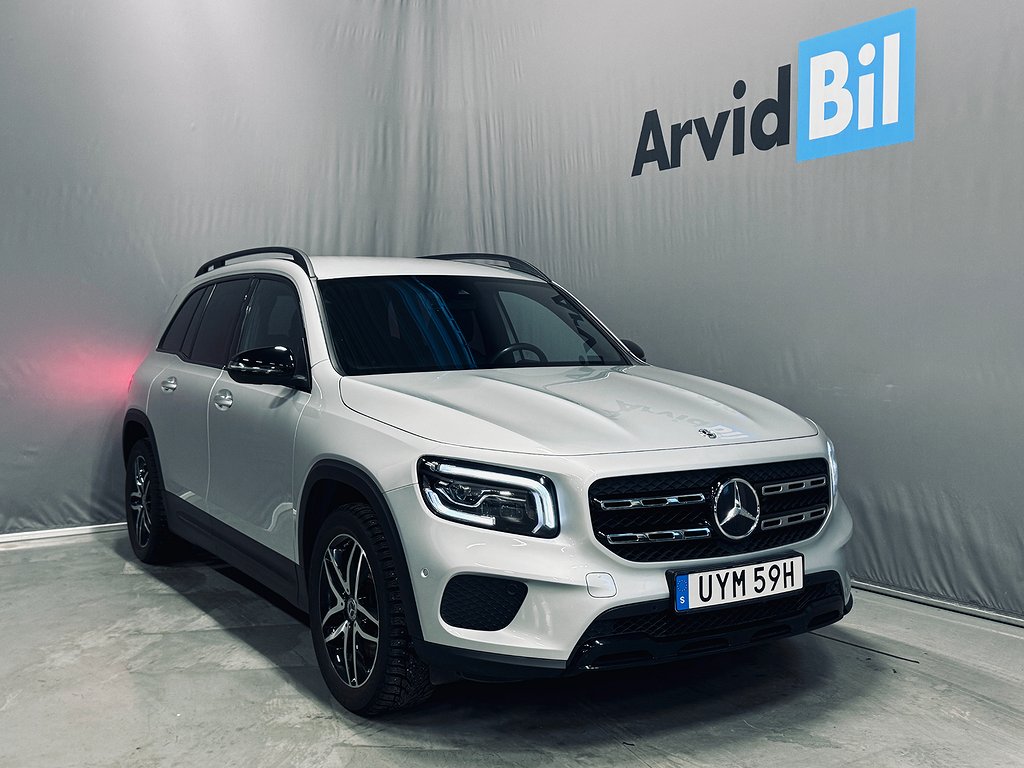 Mercedes-Benz GLB 200 d 4M Värmare Night Midline Läder Drag 