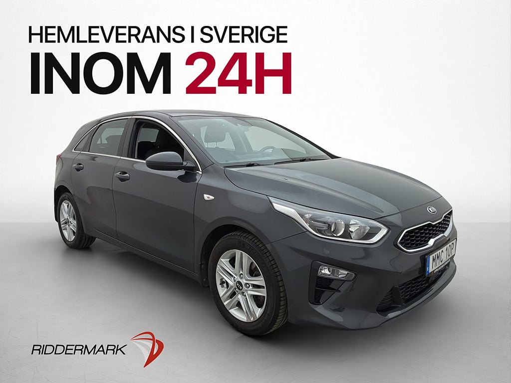 Kia Ceed 1.0 T-GDI 120hk Action Kamera Farthållare Rattvärme