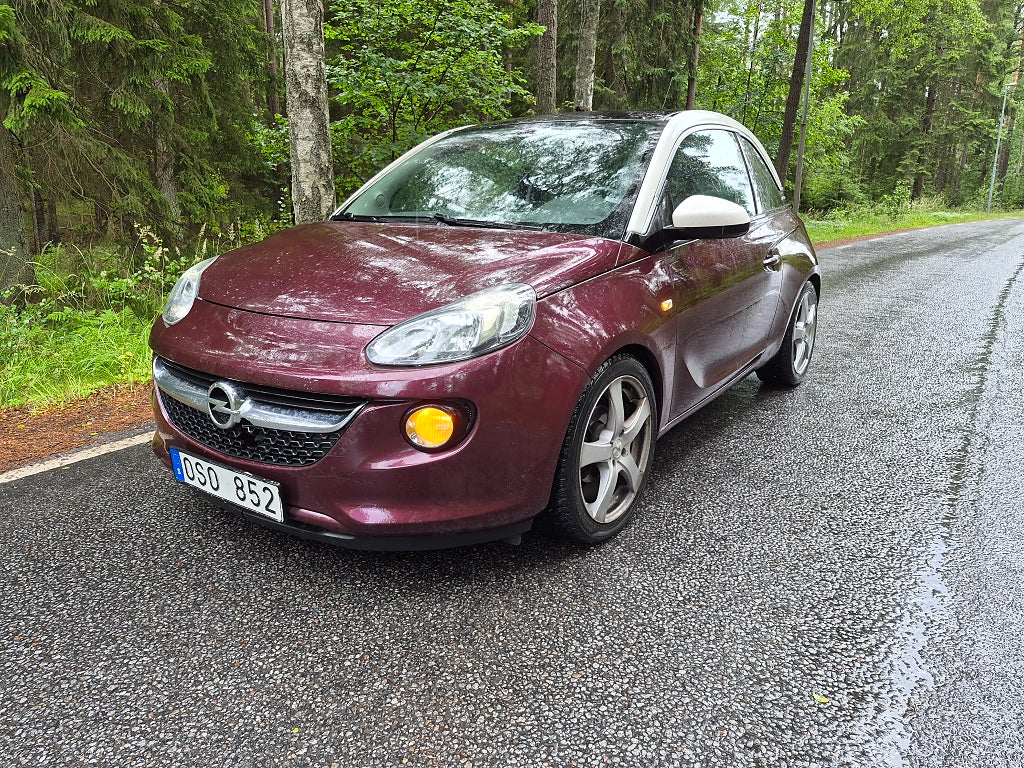 Opel Adam 1.4 Euro 5 Ny besiktigad