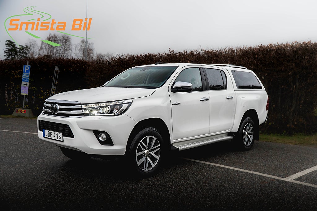 Toyota Hilux AWD KÅPA LÄDER KAMERA DIFF 1 ÄGARE MOMS