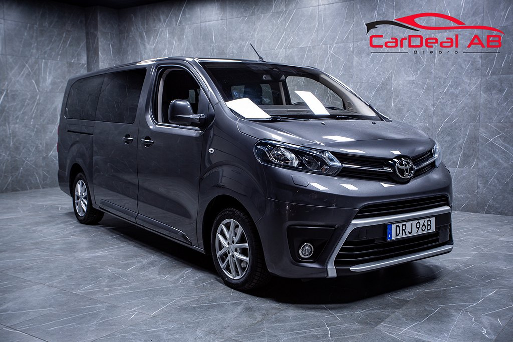 Toyota Proace Verso 2.0 D-4D 9-Sits HUD Tonade rutor MOMS