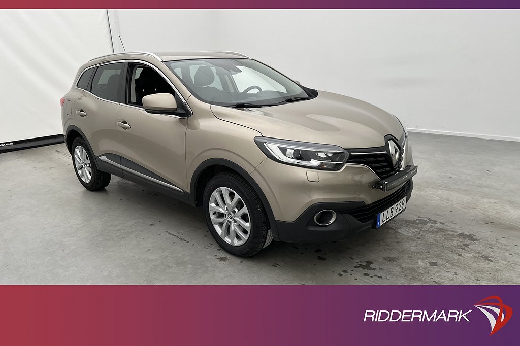 Renault Kadjar 1.5 110hk Sensorer Halvskinn Farthållare Drag