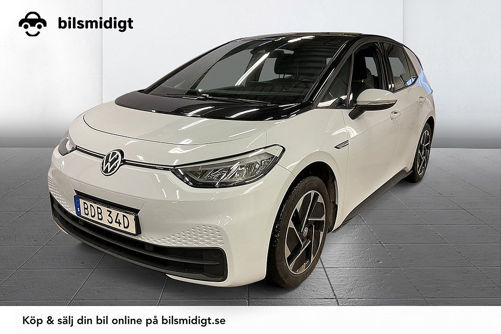 Volkswagen ID.3 ID.3 Pro Performance Komfortpkt Clima AppConnect MOMS 204hk