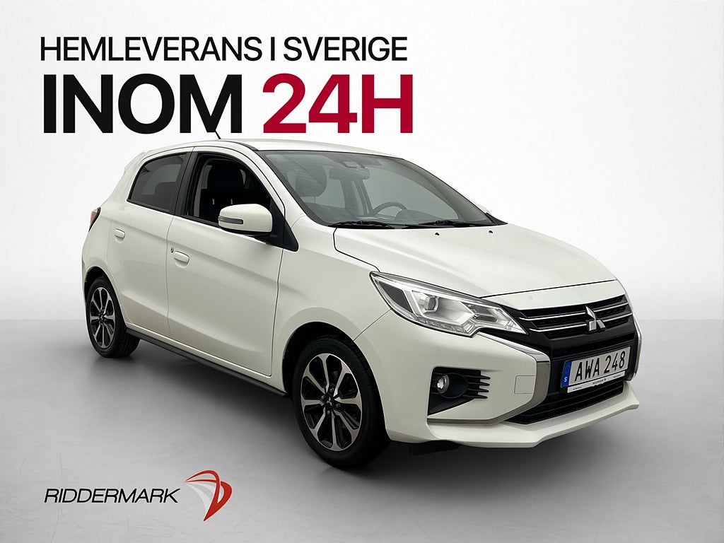 Mitsubishi Space Star 1.2 MIVEC Kamera Halvskinn Två-Brukare