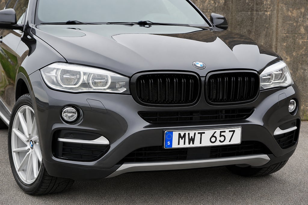 BMW X6 40d xDrive 313hk|Taklucka|H&K|360°|Drag|HuD|SE SPEC|