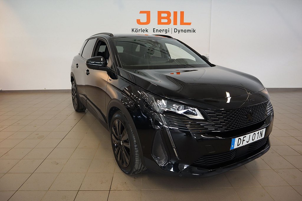 Peugeot 3008 GT Black pack 1.2 PureTech 130hk Aut - CARPLAY, 360