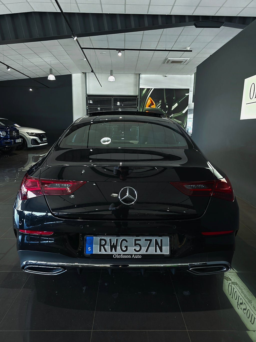 Mercedes-Benz CLA 200 AMG Coupe Premium Glastak - bild 8