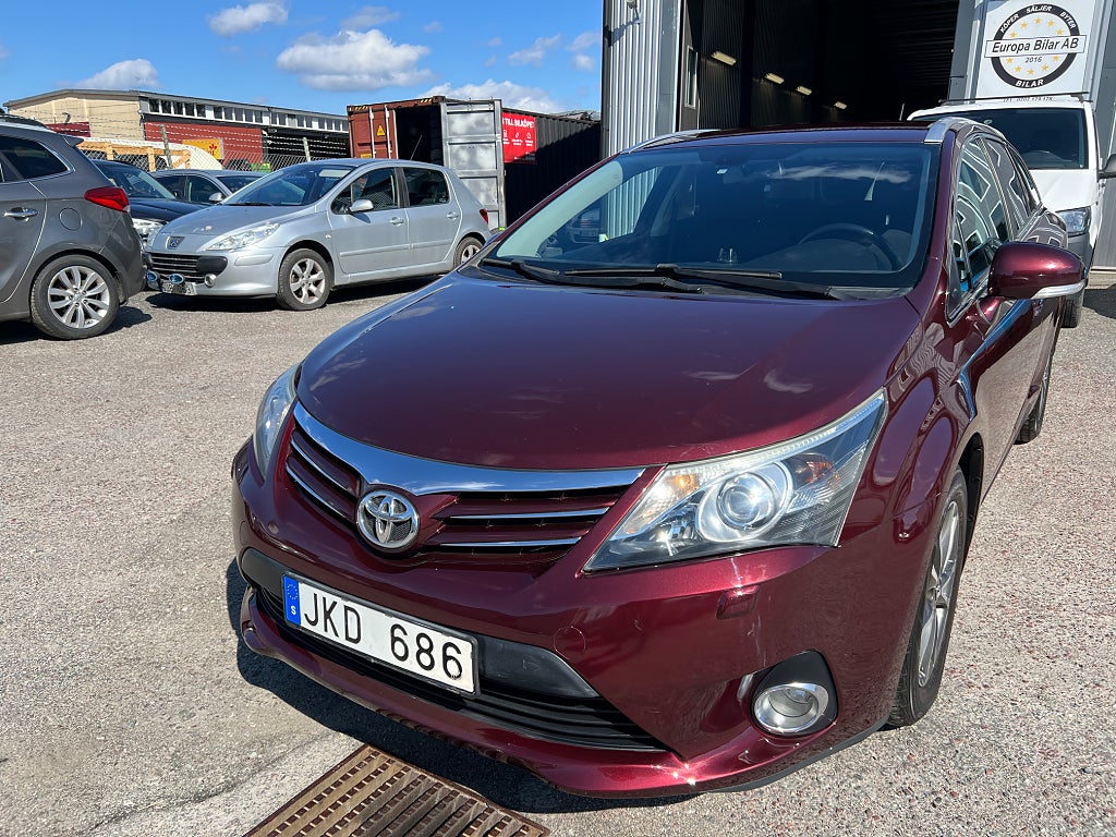 Toyota Avensis 1.8 AUTOMAT BAKKAMERA NY BESIKTIGAD 147HK 