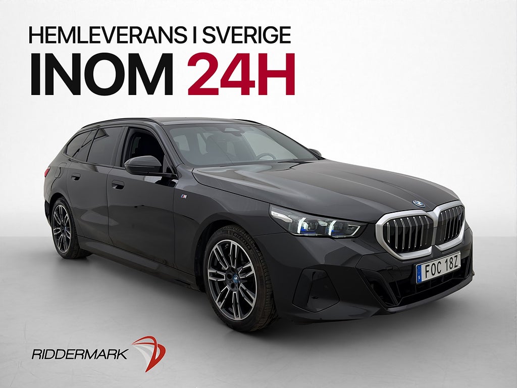 BMW i5 eDrive40 340hk M Sport Launch Edt Skinn Kamera Drag