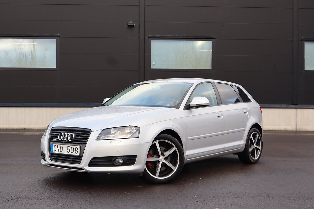 Audi A3 Sportback 2.0 T Automat Quattro AWD med aux