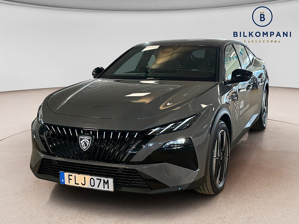 Peugeot 408 GT Exclusive Dragkrok Nappaläder 360-kamera Massage 2026