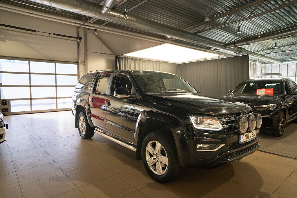 Volkswagen Amarok V6 TDI 4M KÅPA D-VÄRMARE 258hk KAMERA DRAG MOMS CARPLAY