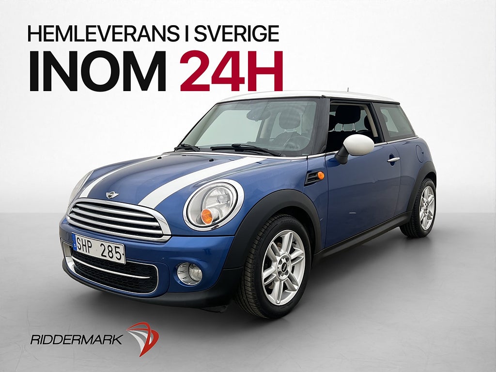 MINI Cooper D 112hk Manuell Värmare Halvskinn