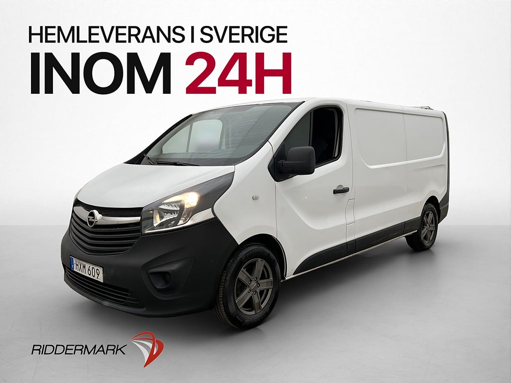 Opel Vivaro L2 1.6CDTI Dragkrok 3-Sits Bluetooth 0.65L/Mil