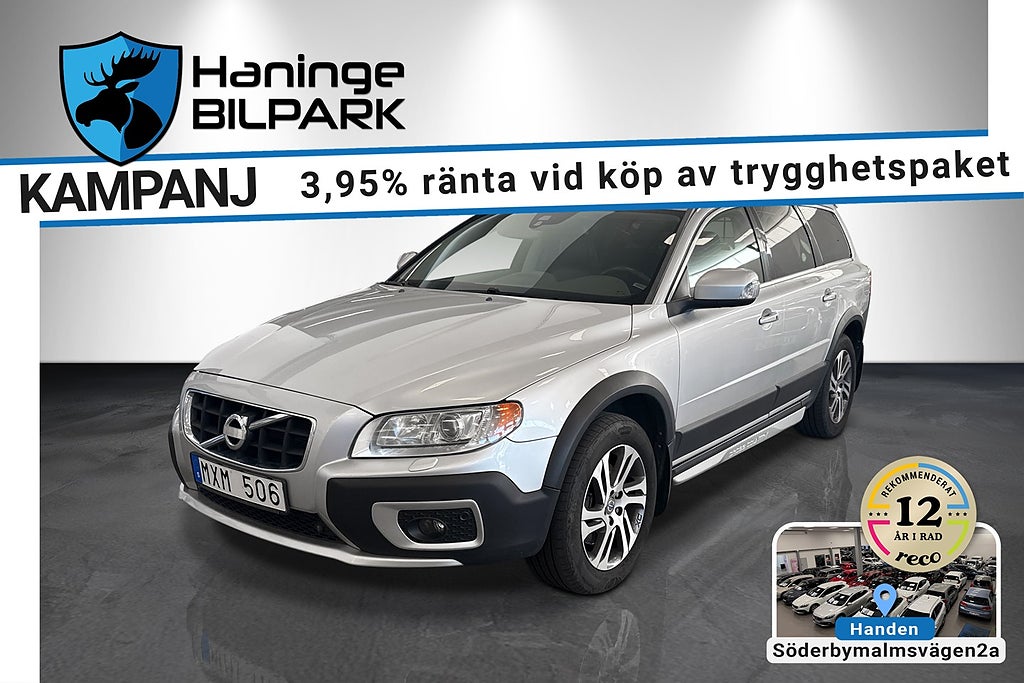 Volvo XC70 D4 AWD Aut Läder Sollucka Nav Polestar/SUPERDEAL 3,95%