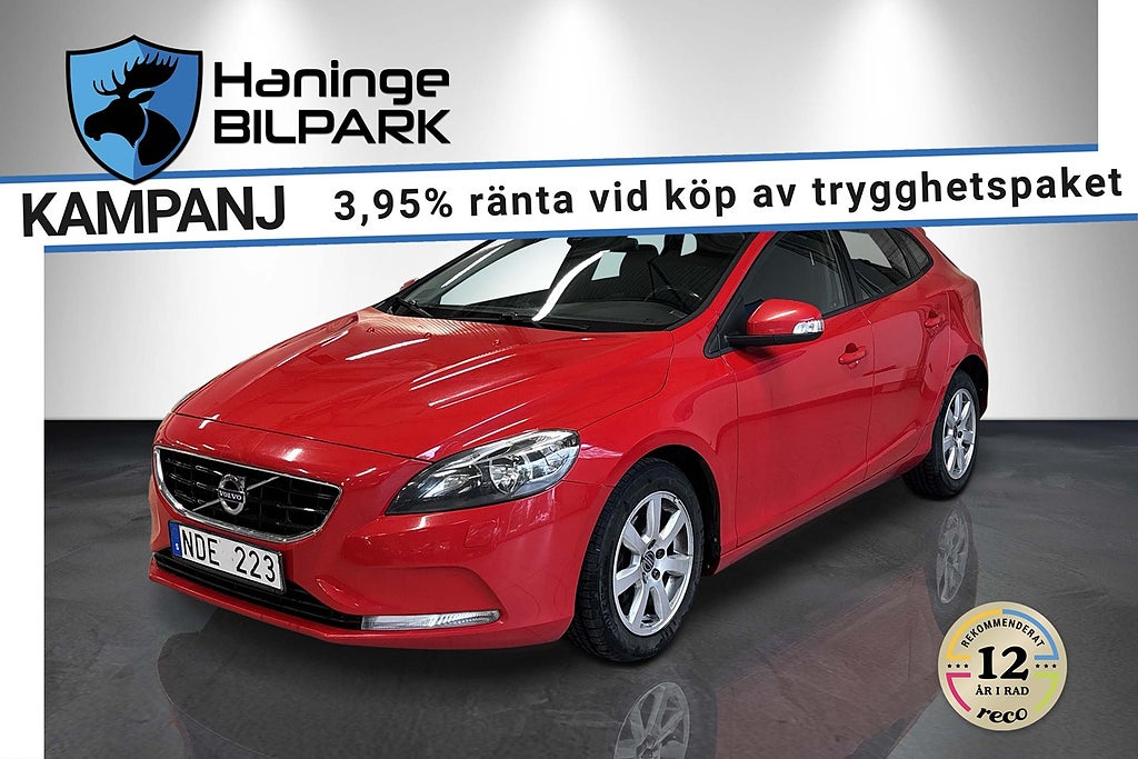 Volvo V40 D2 / B-KAMERA / AD-DISPLAY /SUPERDEAL fr 3,95%