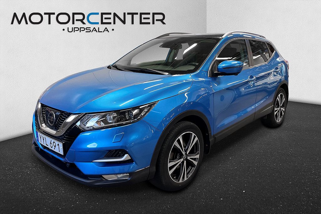 Nissan Qashqai 1.2 DIG-T | Panorama | Garanti | 360° kamera | drag