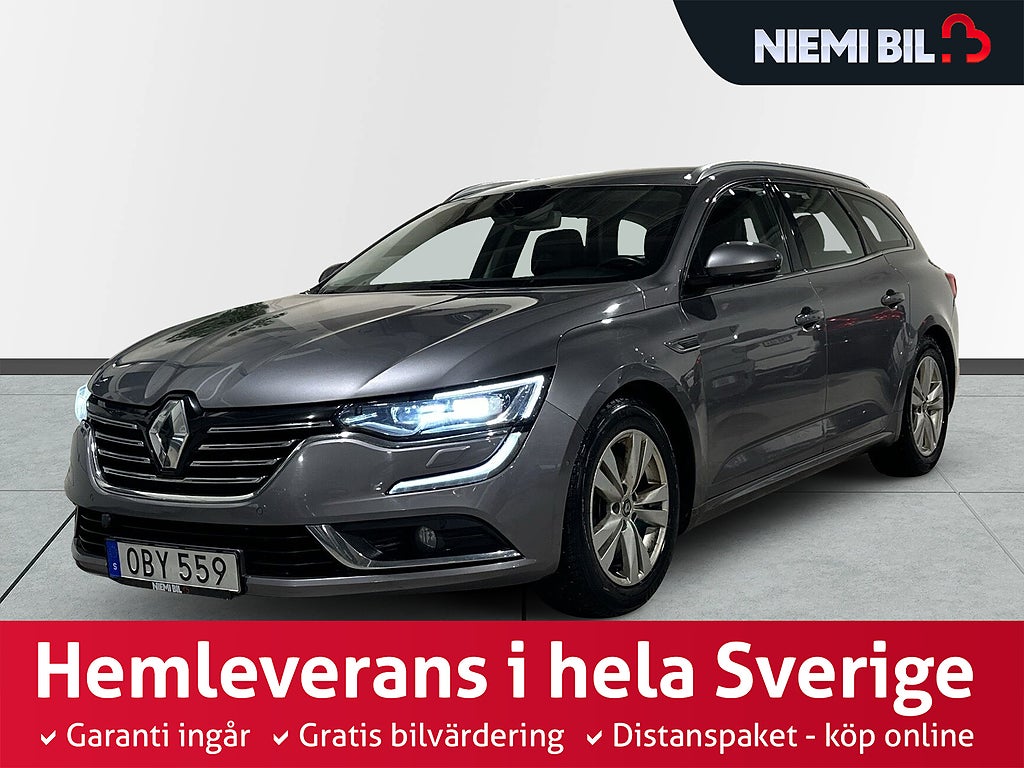 Renault Talisman Grandtour 1.6 BOSE Skinn Drag Kamera GPS Mvärm S/V-hjul
