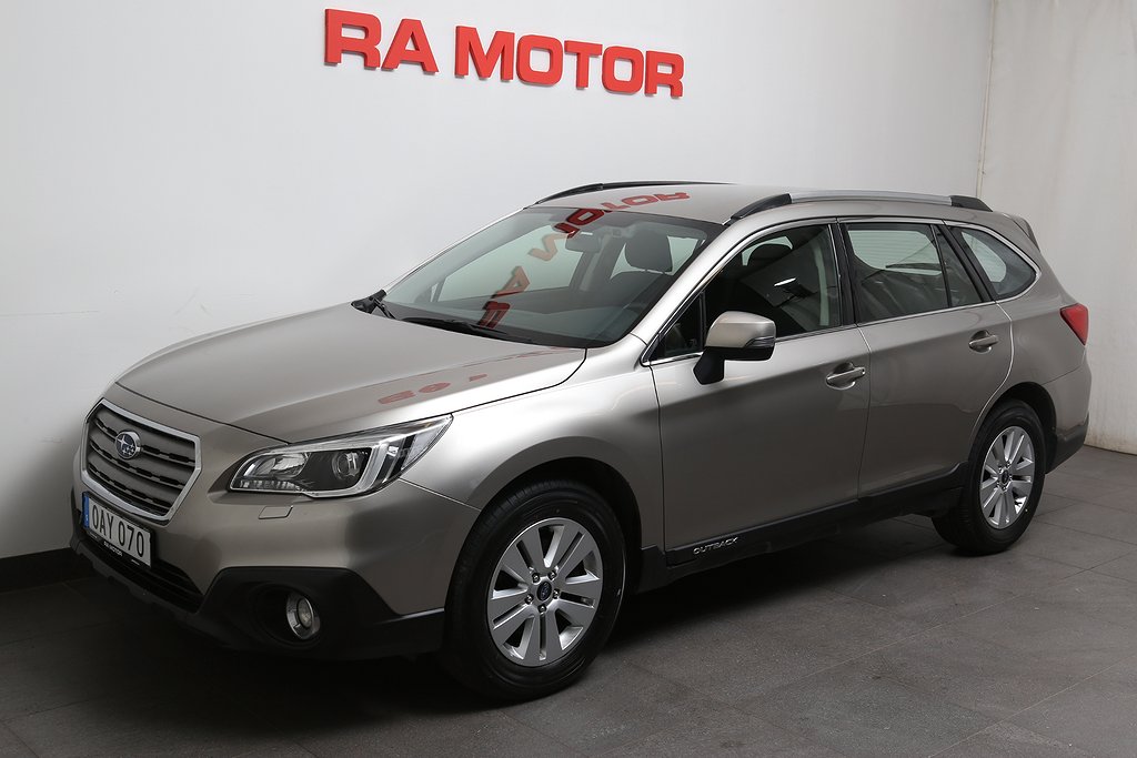 Subaru Outback 2,5i 175hk AWD Aut Motorv Dragkrok 2016