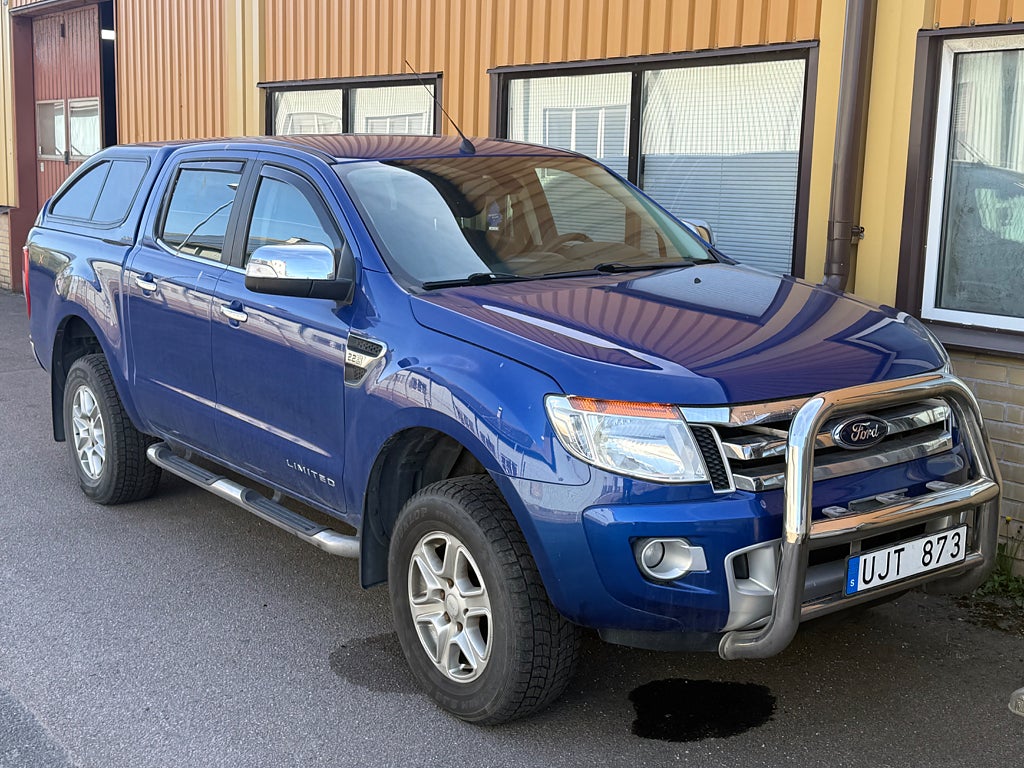 Ford ranger Dubbelhytt 2.2 TDCi 4x4 150hk Limited MOTORRAS