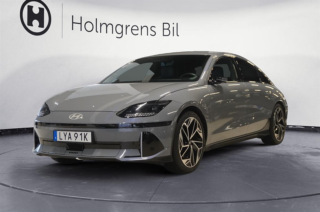 Hyundai IONIQ 6 Advanced 77.4 kWh 228hk Adaptiv Fart Nav | Ränta 1,95%