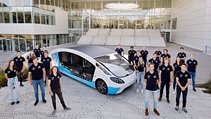 Solar Team Eindhoven, teamet bakom Stella Vita. Foto: Bart van Overbeeke/Solar Team Eindhoven