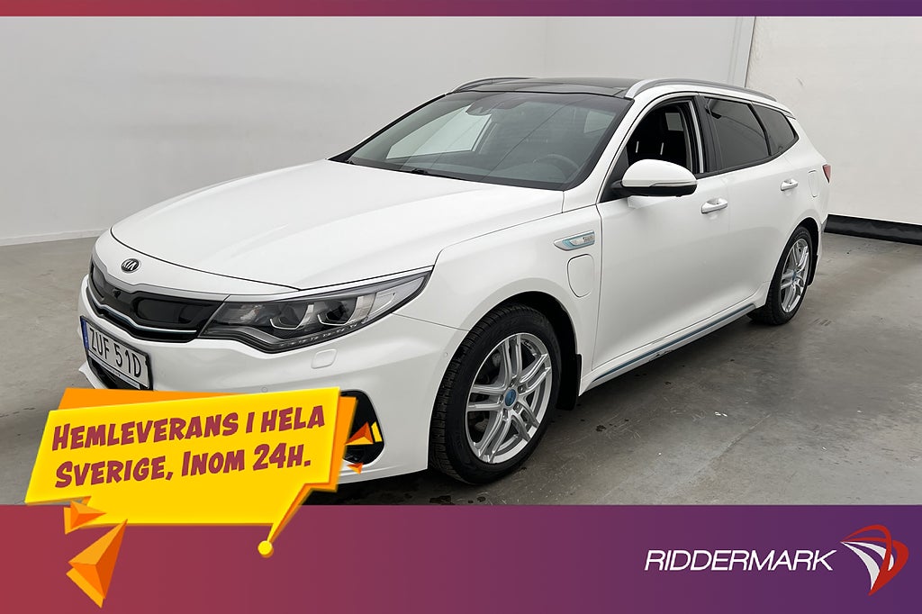 Kia Optima SW Plug-in Advance Plus 2 Värmare Pano H/K Drag