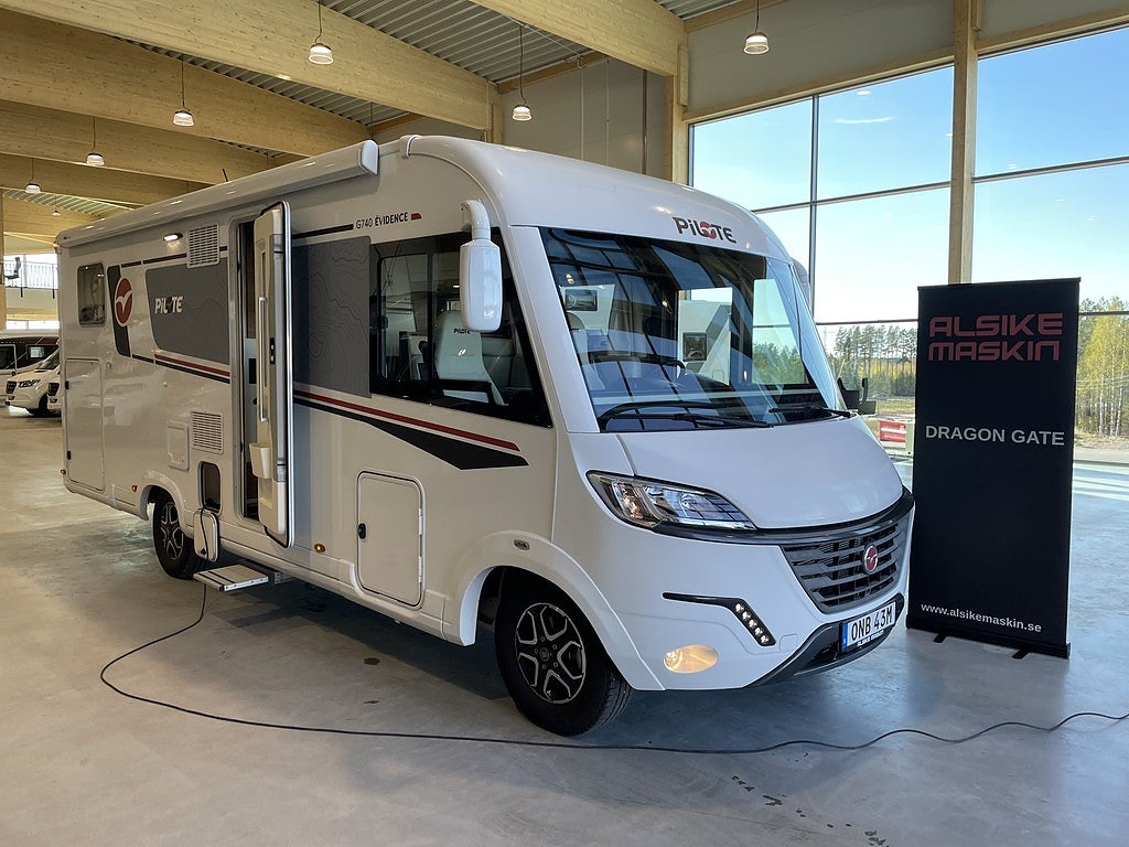 Pilote G 740 GJ Evidence / Automat 160hk / Alde / AC Bodel / Litium / S