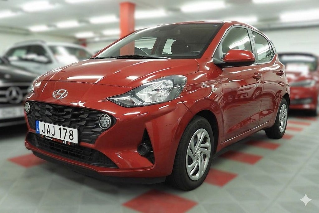 Hyundai i10 1.0 blue AMT Essential SoV Hjul Carplay Rattvärme 