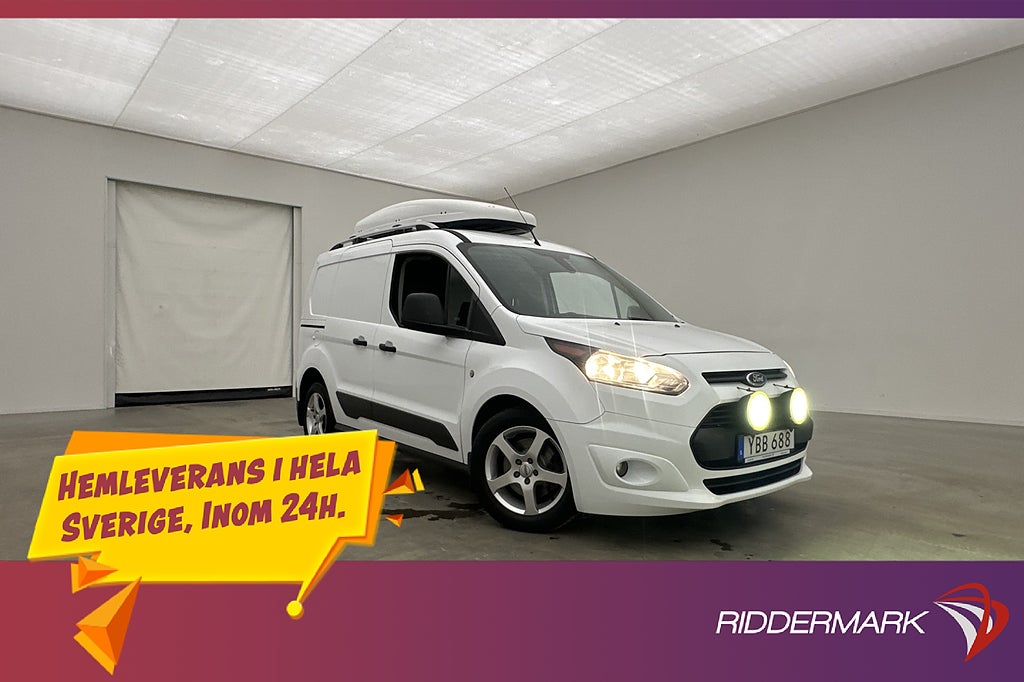 Ford Transit Connect Värmare Dragkrok 3-Sits B-Kamera