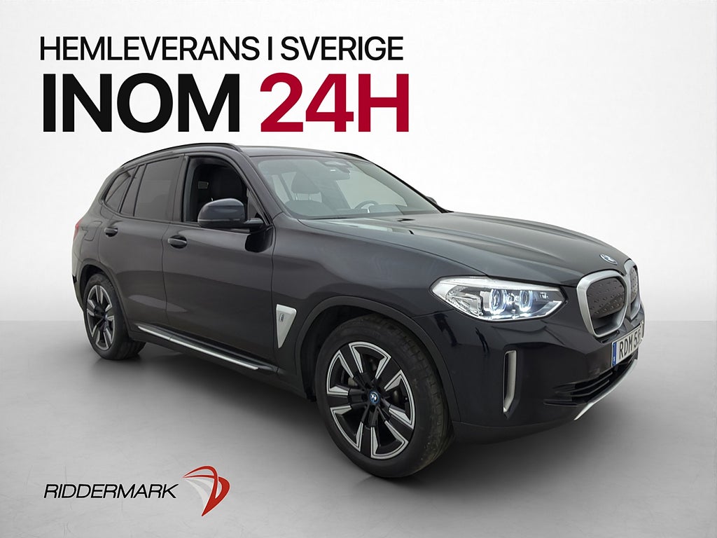 BMW iX3 286hk Charged Panorama Bluetooth Adaptiv Läder MOMS