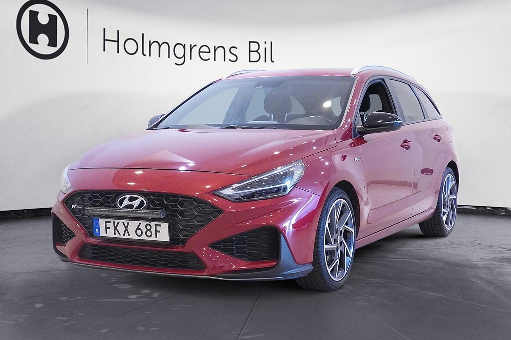 Hyundai i30 I30, 1.5 T-GDi 160hk MHEV DCT N-Line, Rattvärme, Stolsvärme, LED