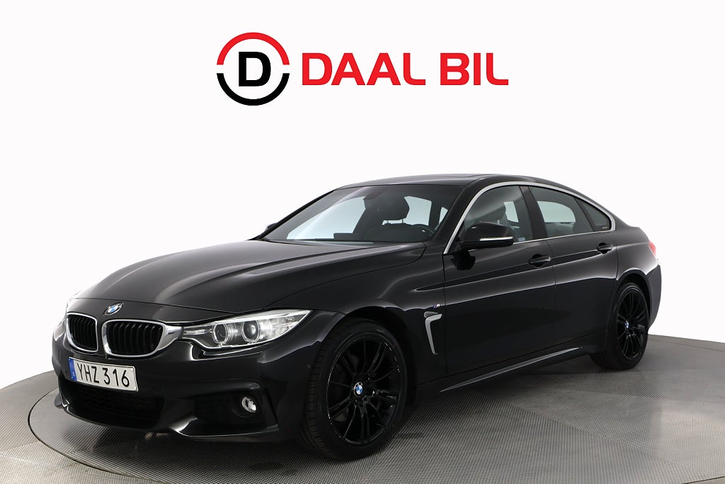 BMW 420D XDRIVE GRAN COUPÉ 190HK M-SPORT TAKLUCKA H/K® DRAG KAM