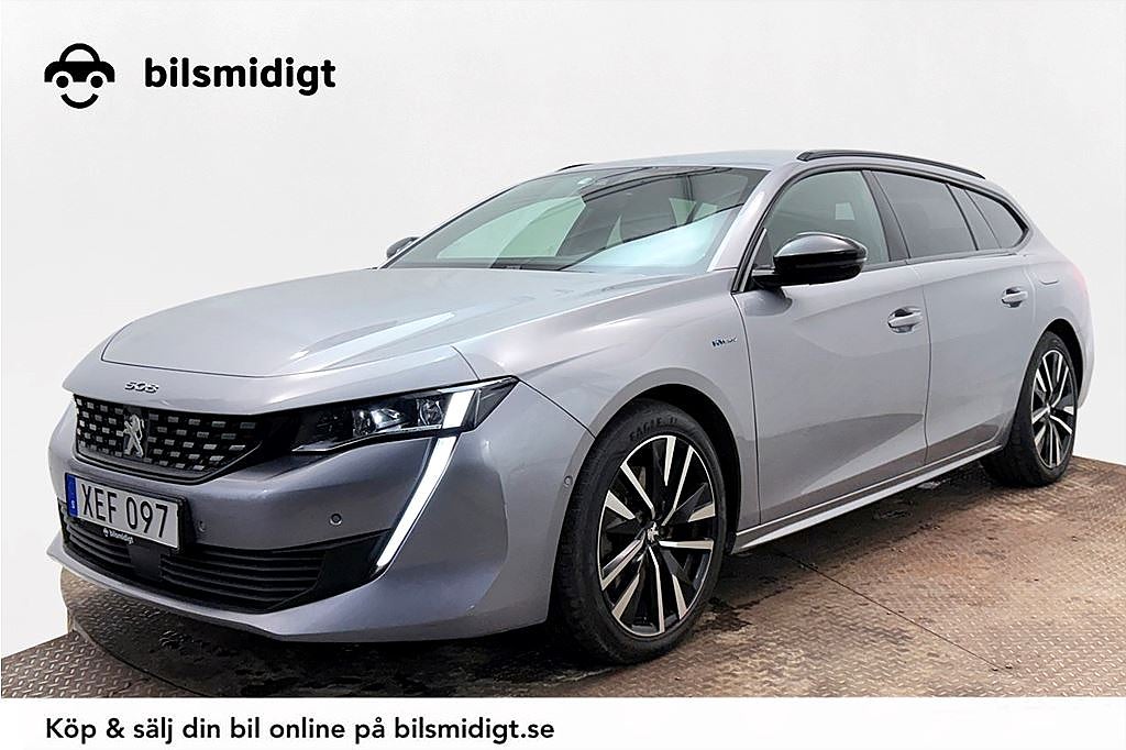 Peugeot 508 SW Hybrid Drag Delläder Navi Kamera LED MOMS 224hk