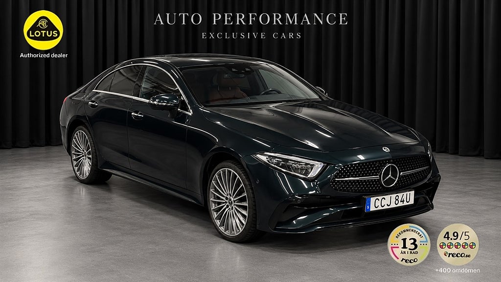 Mercedes-Benz CLS450 450 AMG 4Matic Dragkrok Taklucka Burmester / Hemleverans /