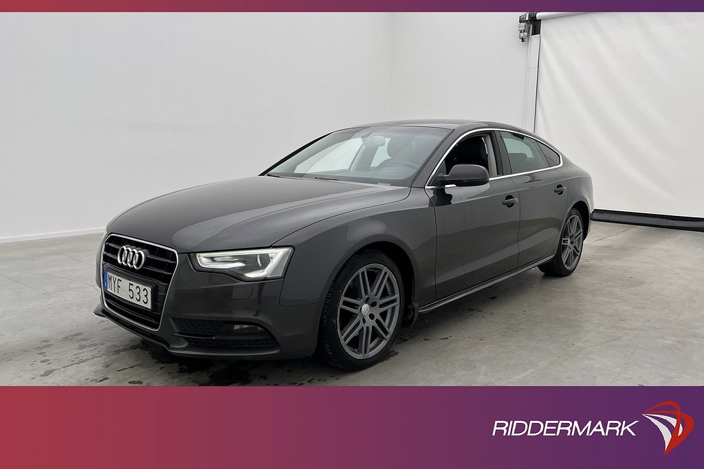 Audi A5 Sportback 2.0 TDI Comfort Sensorer Halvskinn Drag