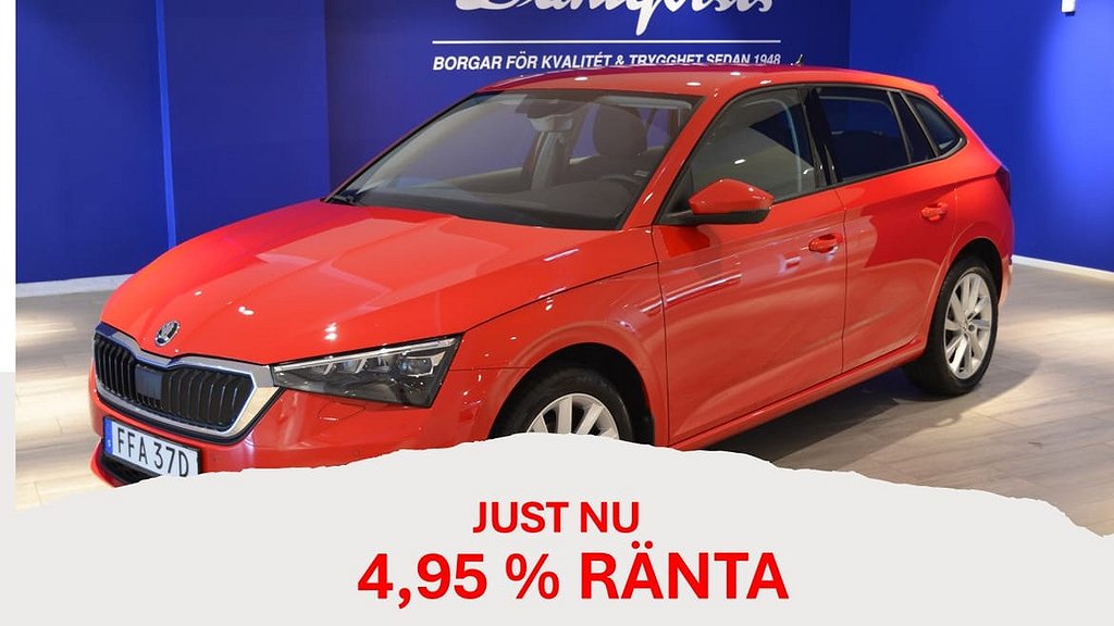 Skoda Scala (NU 4,95 % RÄNTA) 1.0 TSI 110hk Style Adaptivfarthållare V-hjul