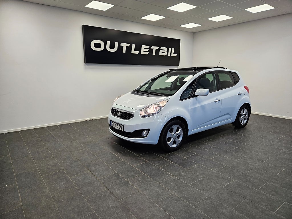 Kia Venga 1.4 CVVT 90hk Panorama Navi