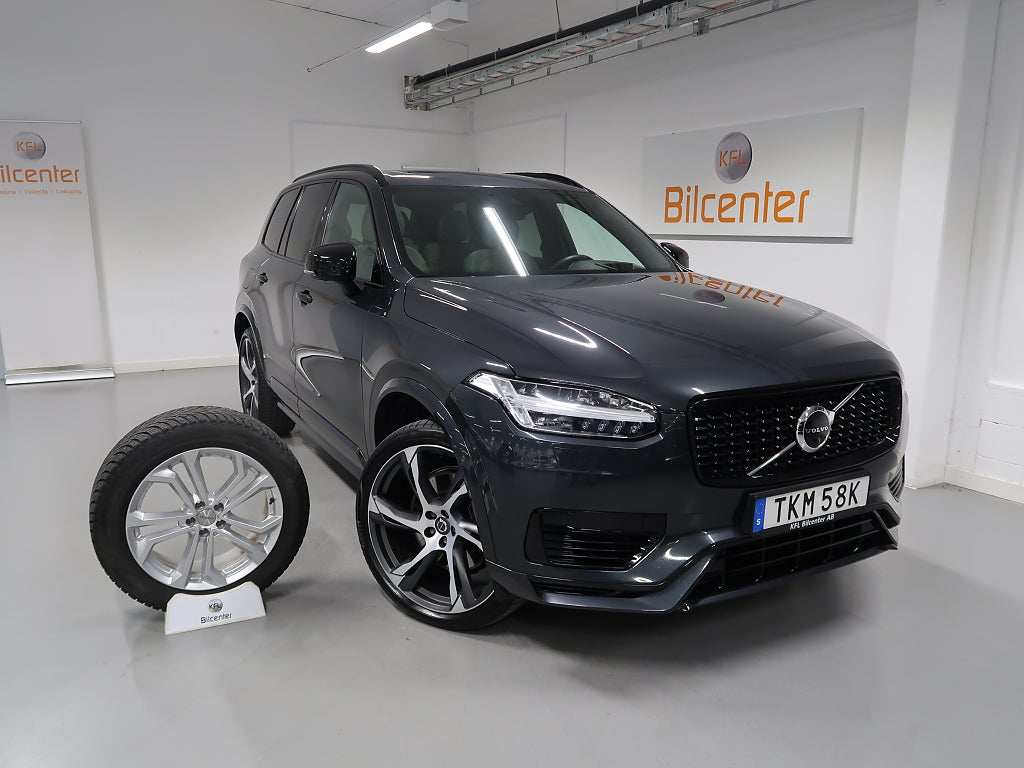 Volvo XC90 *3,99% RÄNTA* 7-sits Recharge T8 AWD R-Design V-Däck in